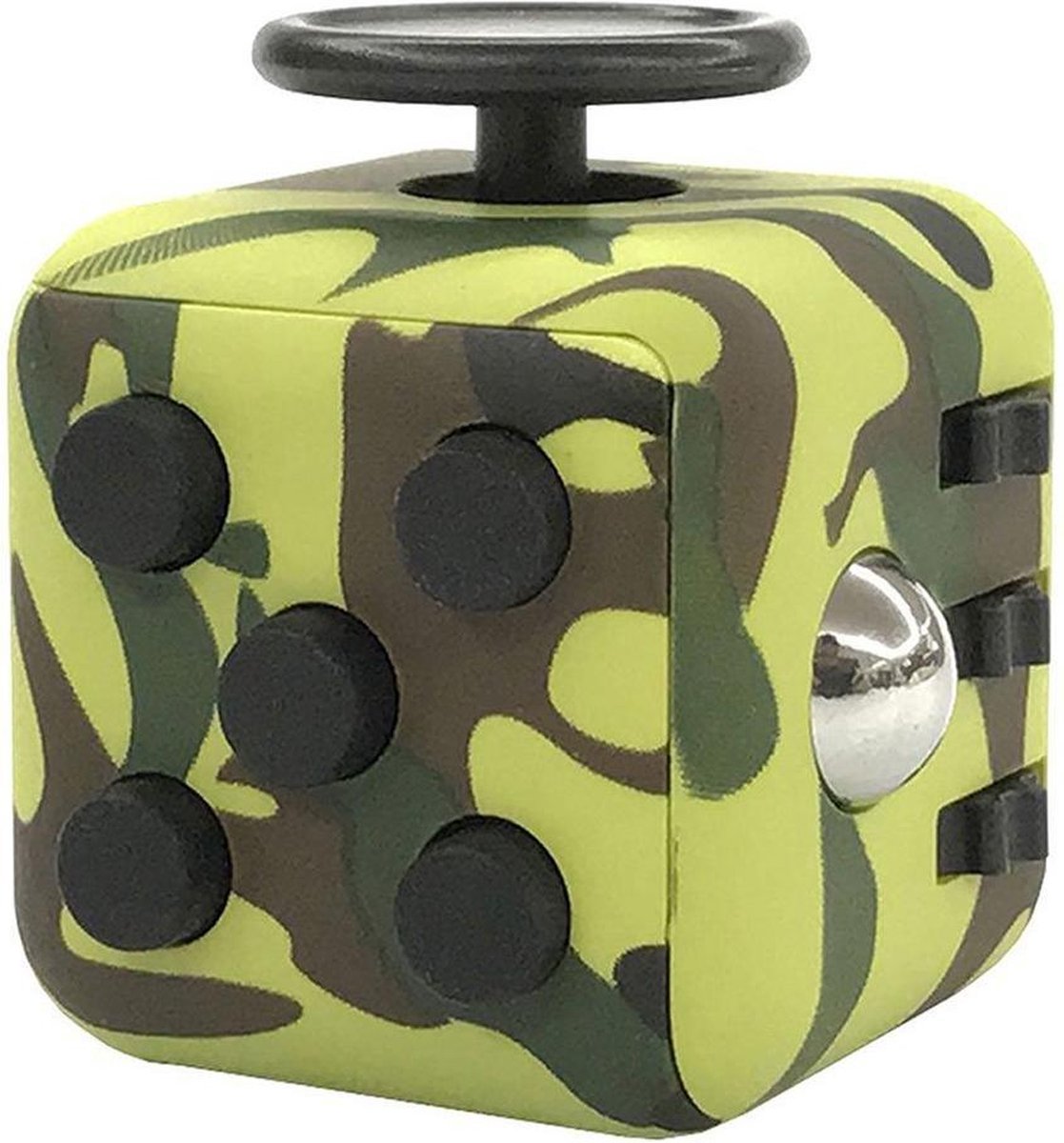 Kwalitatieve   Cube / FriemelKubus | Anti Stress Speelgoed |   Toy - Camo-Groen